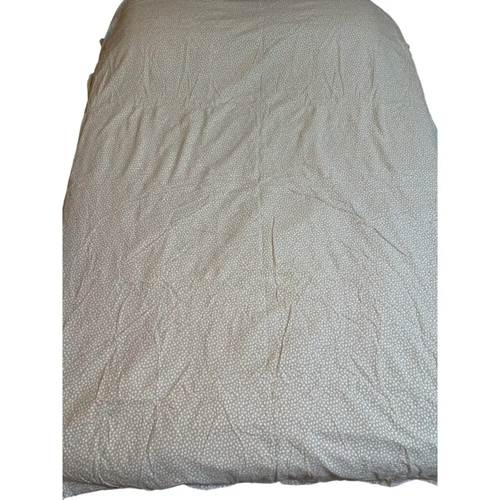 True North Playful Holiday Winter Penguins Mint Green Cotton Flannel Duvet Set